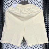 M006 Jordan Beige Pure Cotton Fabric Casual Short Pants