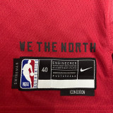 22-23 Raptors CARTER #15 Red Top Quality Hot Pressing NBA Jersey