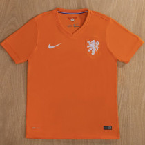 2014 Netherlands Home Retro Soccer Jersey