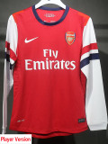 2012-2013 ARS Home Player Version 长袖球员 Long Sleeve Retro Soccer Jersey
