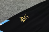 24-25 Argentina Black Jacket Tracksuit #三星