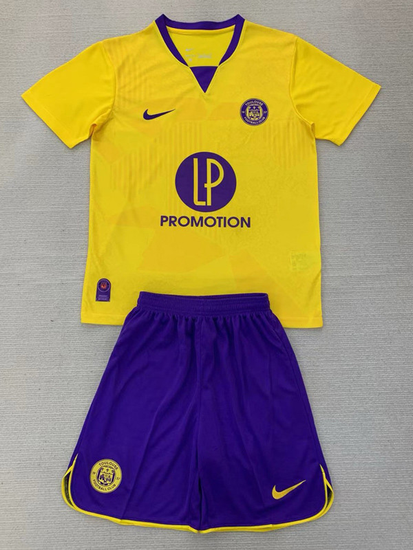 24-25 Toulouse FC Away Kids Soccer Jersey