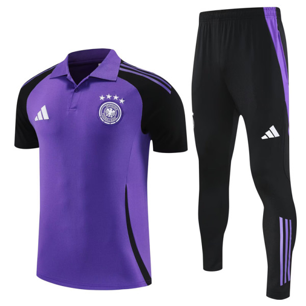 25-26 Germany Purple Polo Tracksuit