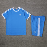 2024 AD07 Fancy Blue Training Short Suit