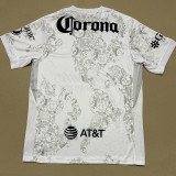 24-25 Club America White Goalkeeper Fans Soccer Jersey