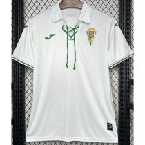24-25 Cordoba White 70th Anniversary Edition Fans Soccer Jersey *科尔多瓦