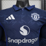 24-25 Man Utd Away Long Sleeve Player Version Soccer Jersey (长袖球员)