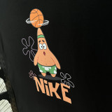 T128 Black High Quality Casual T-Shirt *派大星