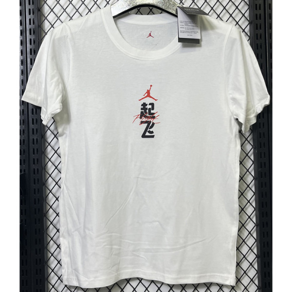 T120 Jordan White High Quality Casual T-Shirt #起飞