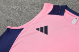 2024 AD Pink Tank top and shorts suit