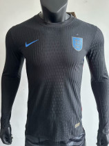 25-26 England W Away Long Sleeve Player Version Soccer Jersey (长袖球员)