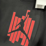 T282 Jordan Black High Quality Casual T-Shirt