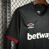 24-25 West Ham Away Fans Soccer Jersey
