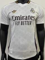 24-25 RMA White Joint Edition Player Version Soccer Jersey