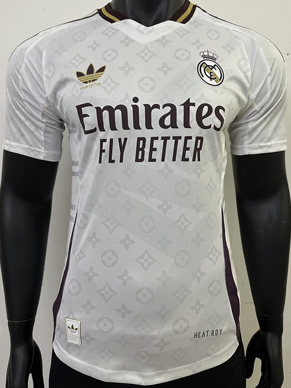 24-25 RMA White Joint Edition Player Version Soccer Jersey