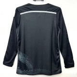 2014-2015 RMA Away Black Long Sleeve Retro Soccer Jersey (长袖)