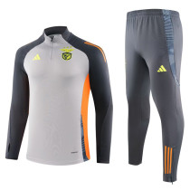 24-25 Benfica Grey Half Pull Tracksuit (半拉链)
