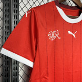 24-25 Switzerland Home Fans Soccer Jersey