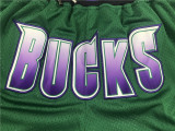 BUCKS Green City Edition Top Quality NBA Pocket Pants *雄鹿队