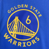 22-23 WARRIORS YOUNG #6 Blue Top Quality Hot Pressing NBA Jersey (V领)