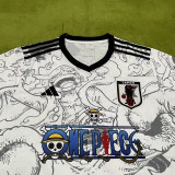 24-25 Japan ONEPECE White Special Edition Fans Soccer Jersey *海贼王