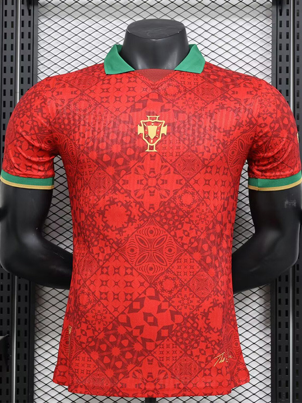 24-25 Portugal Comma Red Special Edition Player Version Soccer Jersey