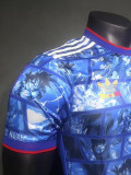 24-25 Japan Anime Edition Blue Player Version Soccer Jersey (龙珠联名)