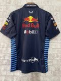 2024 F1 Red Bull Royal Blue Polo Racing Suit(有领)
