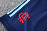 24-25 Flamengo Royal blue Tank top and shorts suit *背心套装