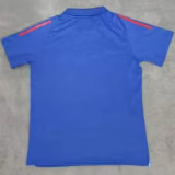 24-25 Italy Blue Polo Short Sleeve