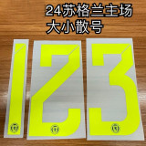 24-25 Scotland Home Fans Soccer Jersey