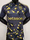 25-26 Boca Juniors Grey Player Version Soccer Jersey