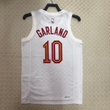 22-23 Cleveland Cavaliers CARLAND #10 White Top Quality Hot Pressing NBA Jersey