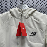 2024 NB Velvet Thickened warm Beige Outdoor Jackets #F8加绒冲锋衣