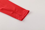2024 AD Red Half Pull Tracksuit #AB07 (半拉链)