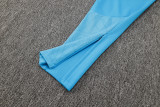 24-25 Man City Light blue Half Pull Tracksuit (半拉链)