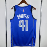 22-23 Dallas Mavericks NOWITZKI #41 Blue Home Top Quality Hot Pressing NBA Jersey