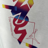 T246 Jordan White High Quality Casual T-Shirt