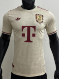24-25 Bayern Apricot 125th Anniversary Player Version Soccer Jersey *杏色