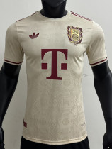 24-25 Bayern Apricot 125th Anniversary Player Version Soccer Jersey *杏色