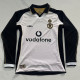 2001-2002 Man Utd White 100th Anniversary Long Sleeve Retro Soccer Jersey (长袖)