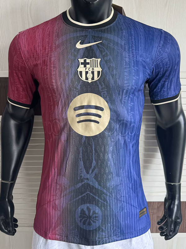 25-26 BAR Blue Red Special Edition Player Version Training Shirts