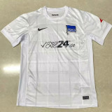 24-25 Hertha BSC White Fans Soccer Jersey