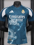 24-25 RMA Blue Special Edition Player Version Soccer Jersey *龙