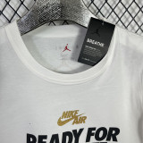 T129 Jordan White High Quality Casual T-Shirt