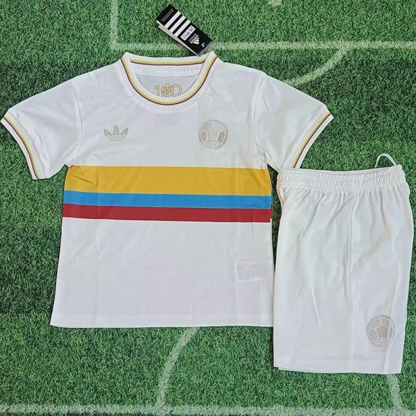24-25 Colombia 100th Anniversary Kids Soccer Jersey