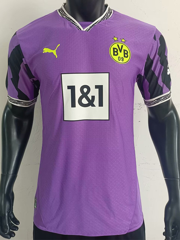 24-25 Dortmund Purple Special Edition Player Version Soccer Jersey
