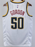 22-23 Nuggets GORDON #50 White Top Quality Hot Pressing NBA Jersey