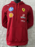 2025 F1 Ferrari Red Hoody(有帽卫衣)
