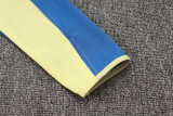 24-25 Ajax Yellow Half Pull Tracksuit (半拉链)